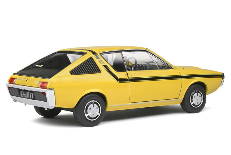 Renault 17 Coupe 1976 gelb 1:18