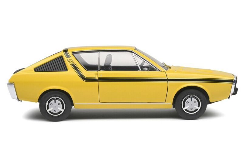 Renault 17 Coupe 1976 gelb 1:18