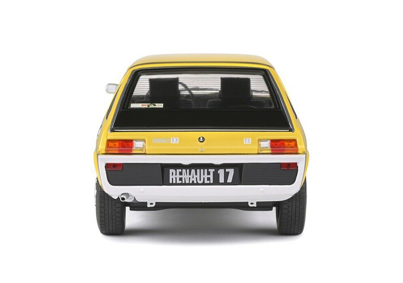 Renault 17 Coupe 1976 gelb 1:18