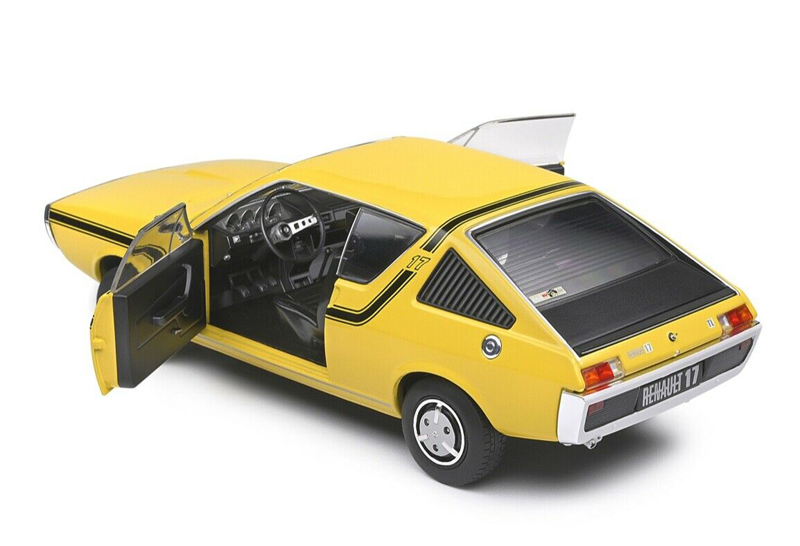Renault 17 Coupe 1976 gelb 1:18