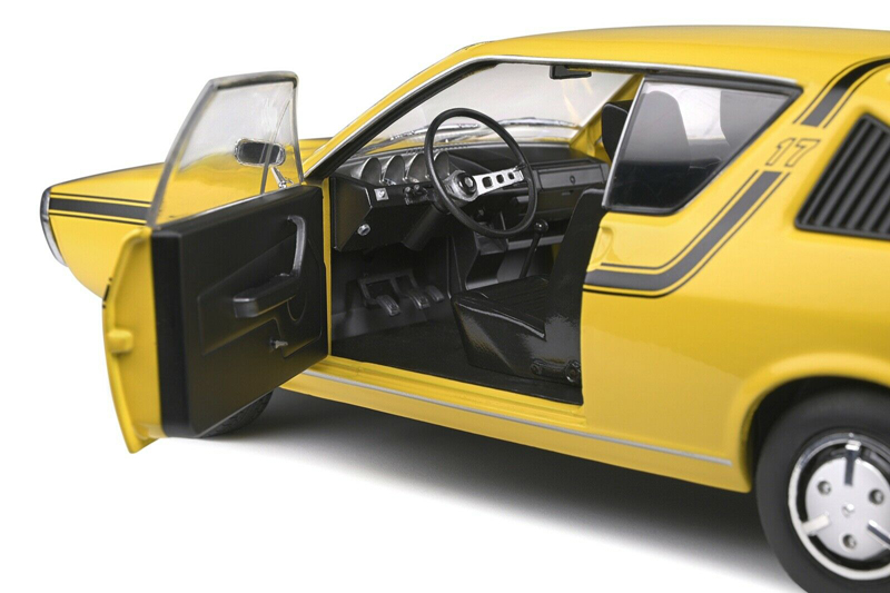 Renault 17 Coupe 1976 gelb 1:18