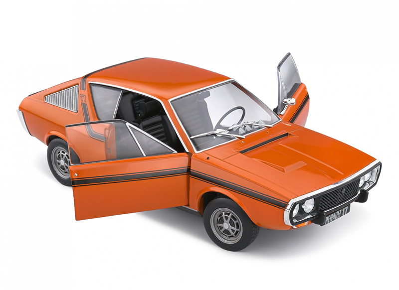 Renault 17 Coupe TS 1973 orange 1:18