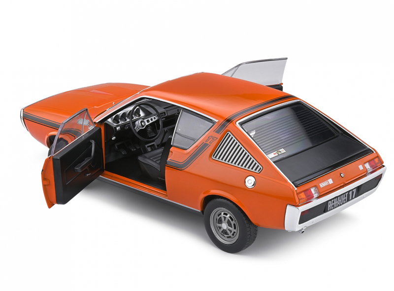 Renault 17 Coupe TS 1973 orange 1:18