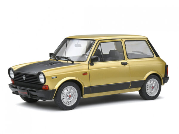 Autobianchi A112 Abarth 1979 goldbeige / schwarz 1:18