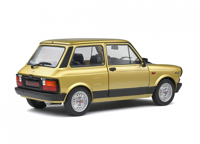 Autobianchi A112 Abarth 1979 goldbeige / schwarz 1:18