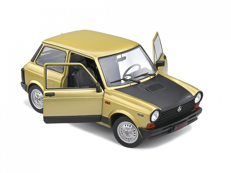 Autobianchi A112 Abarth 1979 goldbeige / schwarz 1:18