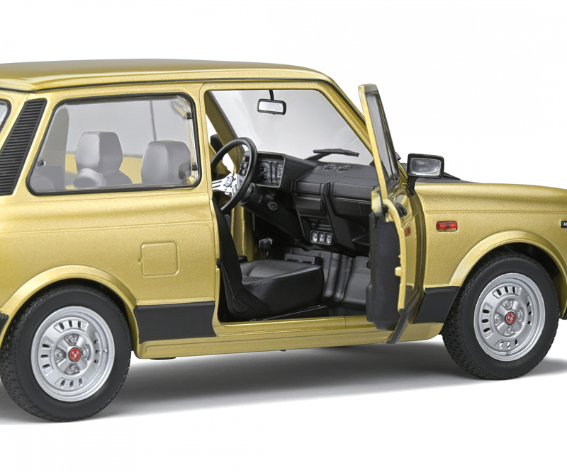 Autobianchi A112 Abarth 1979 goldbeige / schwarz 1:18