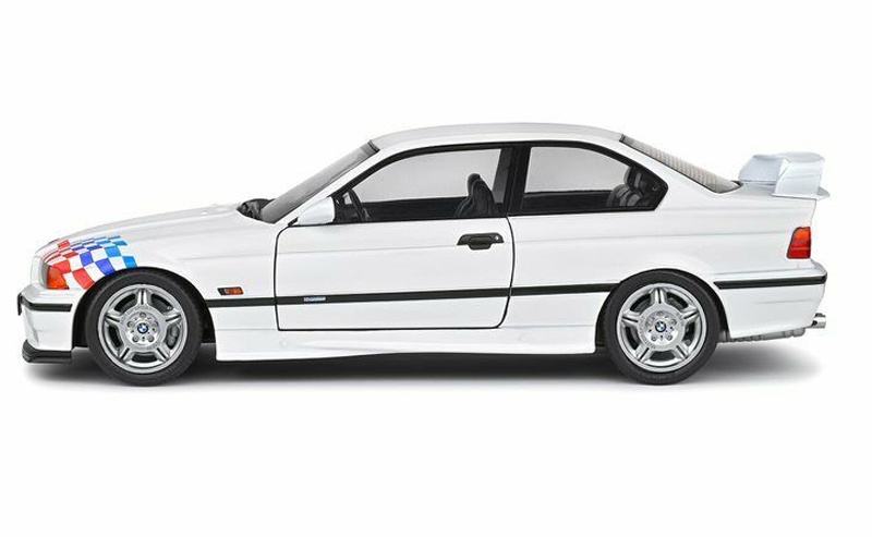 BMW E36 Coupe M3 Lightweight 1995 weiss 1:18