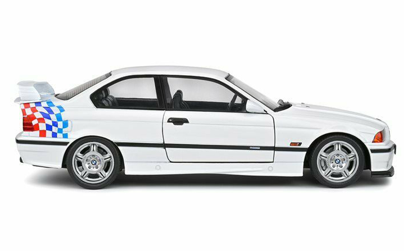 BMW E36 Coupe M3 Lightweight 1995 weiss 1:18
