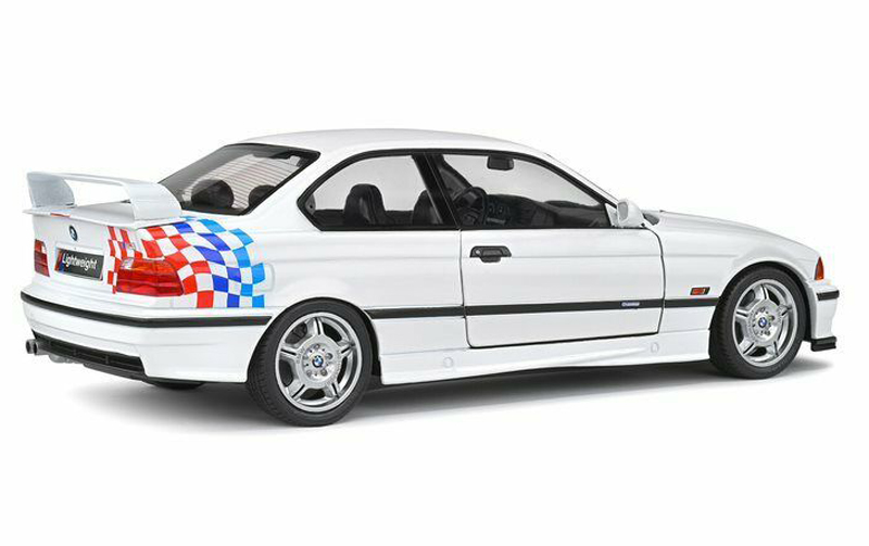 BMW E36 Coupe M3 Lightweight 1995 weiss 1:18