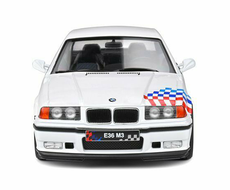 BMW E36 Coupe M3 Lightweight 1995 weiss 1:18