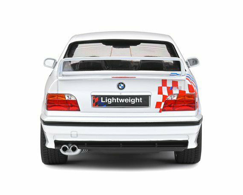 BMW E36 Coupe M3 Lightweight 1995 weiss 1:18
