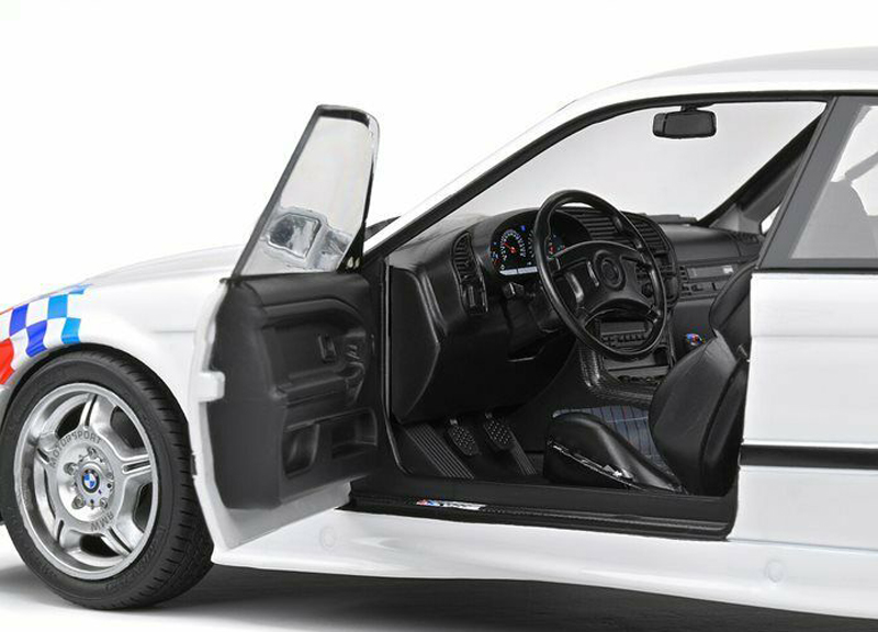 BMW E36 Coupe M3 Lightweight 1995 weiss 1:18