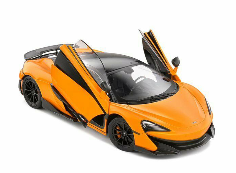 McLaren 600 LT Coupe 2018 orange 1:18