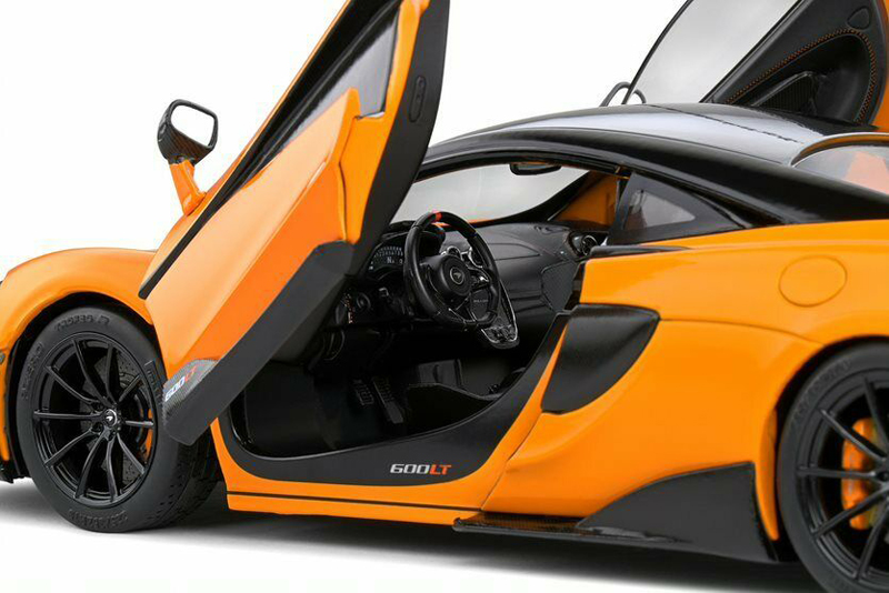 McLaren 600 LT Coupe 2018 orange 1:18