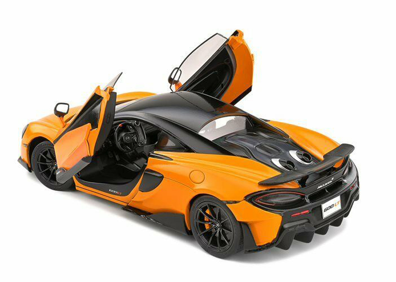 McLaren 600 LT Coupe 2018 orange 1:18