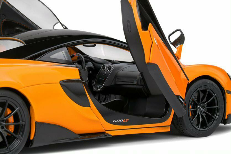 McLaren 600 LT Coupe 2018 orange 1:18