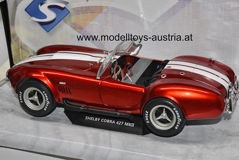 Shelby Cobra 427 1965 rot metallik 1:18