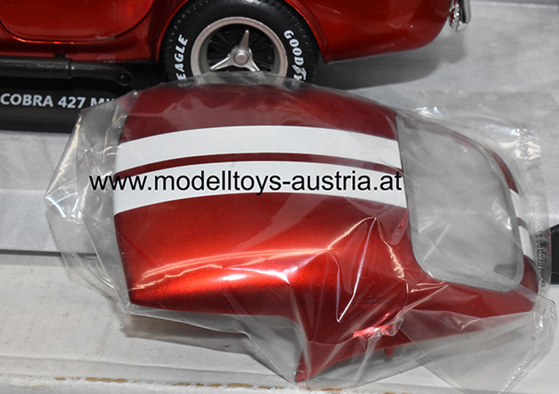 Shelby Cobra 427 1965 rot metallik 1:18