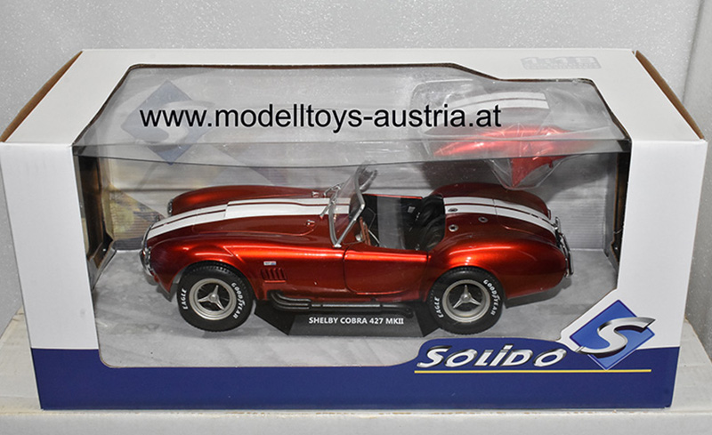 Shelby Cobra 427 1965 rot metallik 1:18