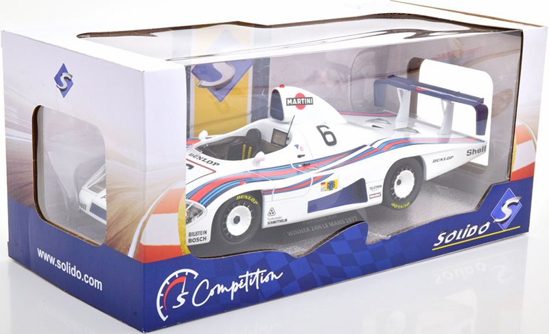 Porsche 936/78 1978 Le Mans 2. Platz B. WOLLEK - J. BARTH - J. ICKX 1:18 Solido