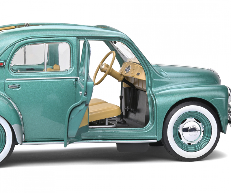 Renault 4CV 4 CV Cabrio 1951 türkisgrün metallik 1:18