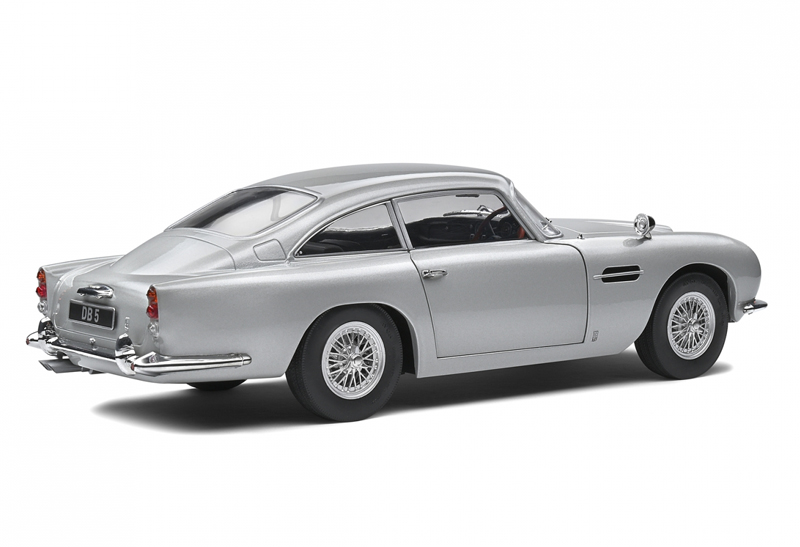Aston Martin DB5 Coupe silber metallik 1:18