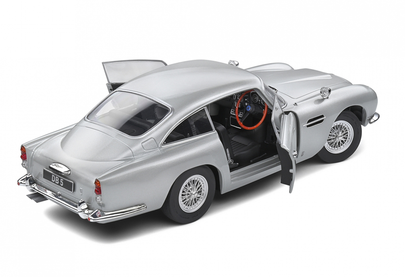 Aston Martin DB5 Coupe silber metallik 1:18