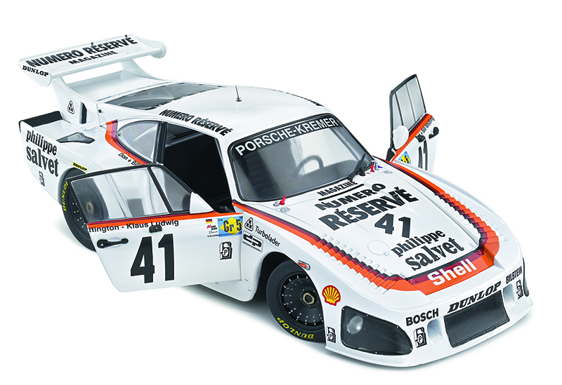 Porsche 911 935 Kremer K3 1979 Le Mans Sieger Klaus LUDWIG / Don und Bill Whittington 1:18