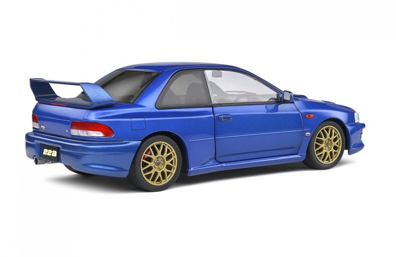 Subaru Impreza 22B S5 WRC 1998 blau 1:18
