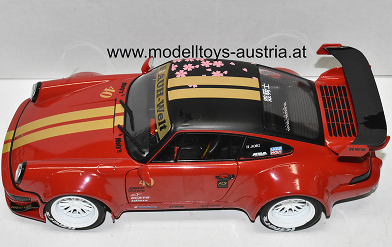 Porsche 911 964 Coupe RWB Rauch Welt RED SAKURA 2021 rot 1:18
