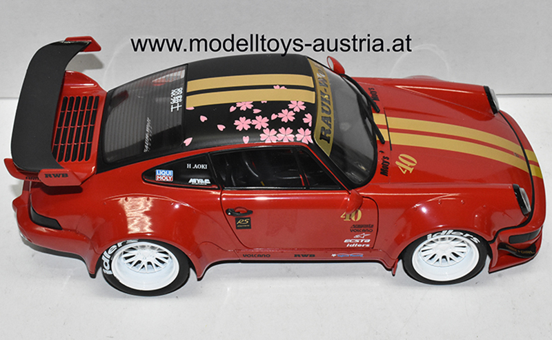 Porsche 911 964 Coupe RWB Rauch Welt RED SAKURA 2021 rot 1:18