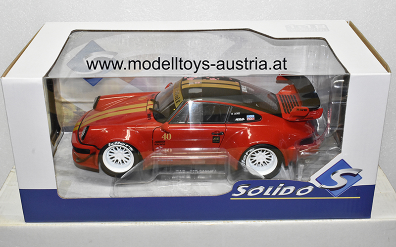 Porsche 911 964 Coupe RWB Rauch Welt RED SAKURA 2021 rot 1:18