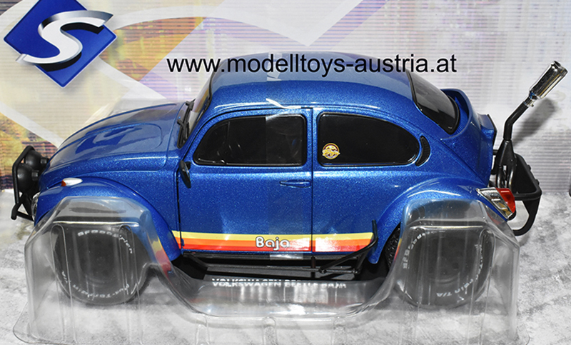 VW Käfer BAJA Buggy 1975 blau 1:18