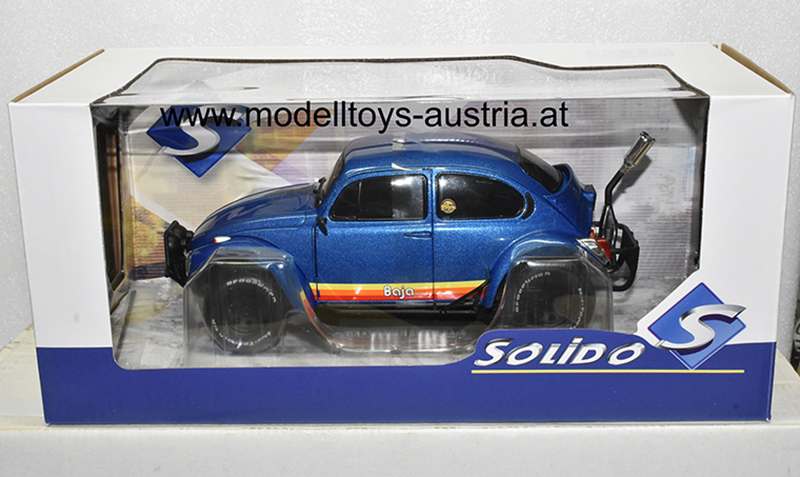 VW Käfer BAJA Buggy 1975 blau 1:18