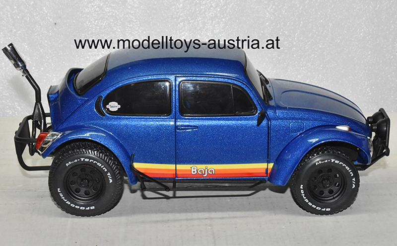 VW Käfer BAJA Buggy 1975 blau 1:18