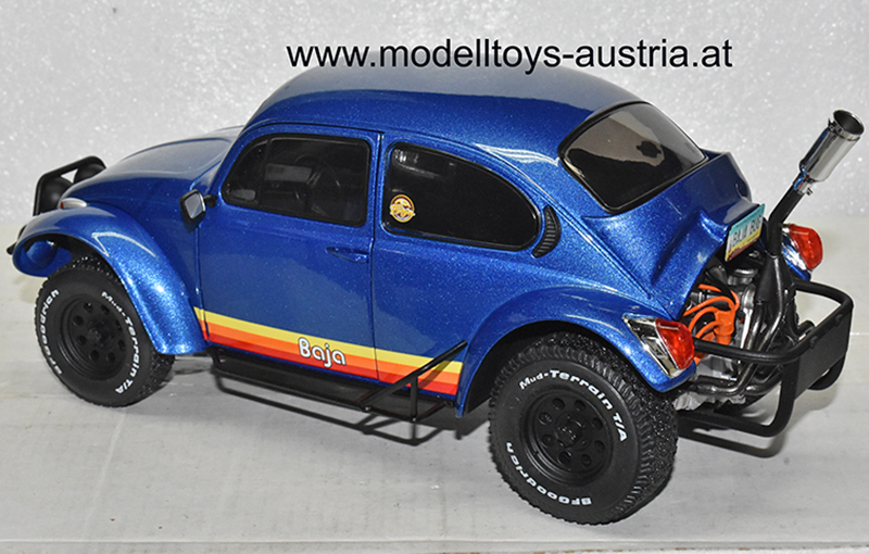 VW Käfer BAJA Buggy 1975 blau 1:18