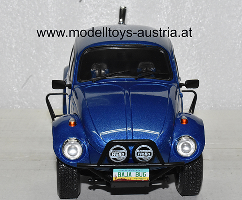 VW Käfer BAJA Buggy 1975 blau 1:18