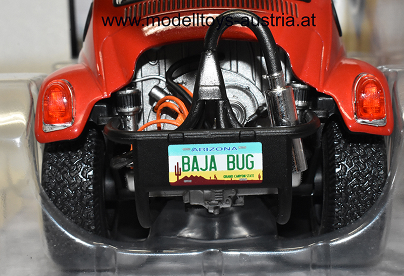 VW Käfer BAJA Buggy 1976 rot 1:18