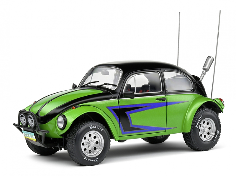 VW Käfer BAJA Buggy 1976 grün / schwarz 1:18