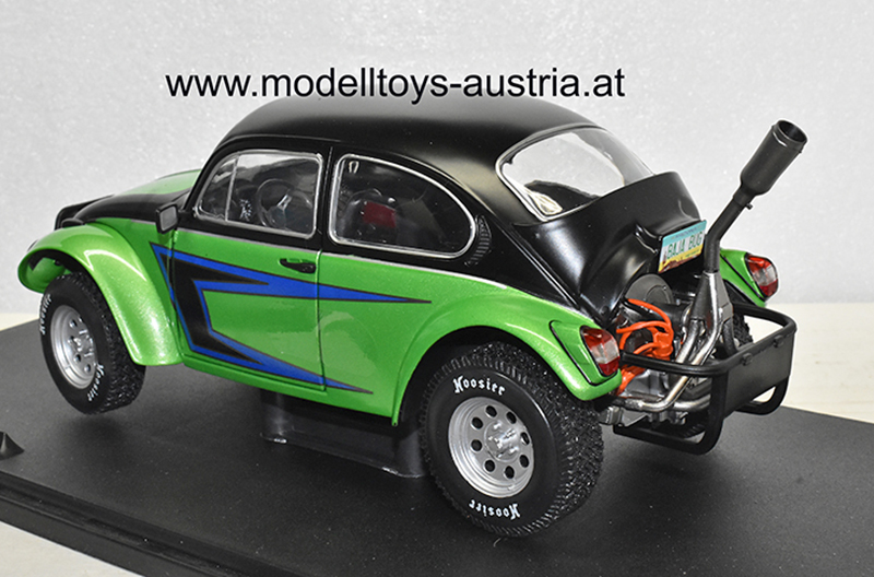 VW Käfer BAJA Buggy 1976 grün / schwarz 1:18