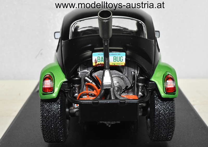 VW Käfer BAJA Buggy 1976 grün / schwarz 1:18