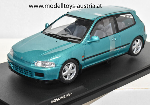Honda Civic EG6 Coupe 1991 aztec grün perle 1:18