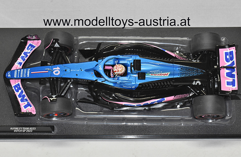 Alpine BWT A523 Renault 2023 Pierre GASLY Holland GP 1:18 Solido