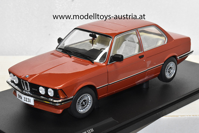BMW E21 Limousine 323i 1980 braun metallik 1:18