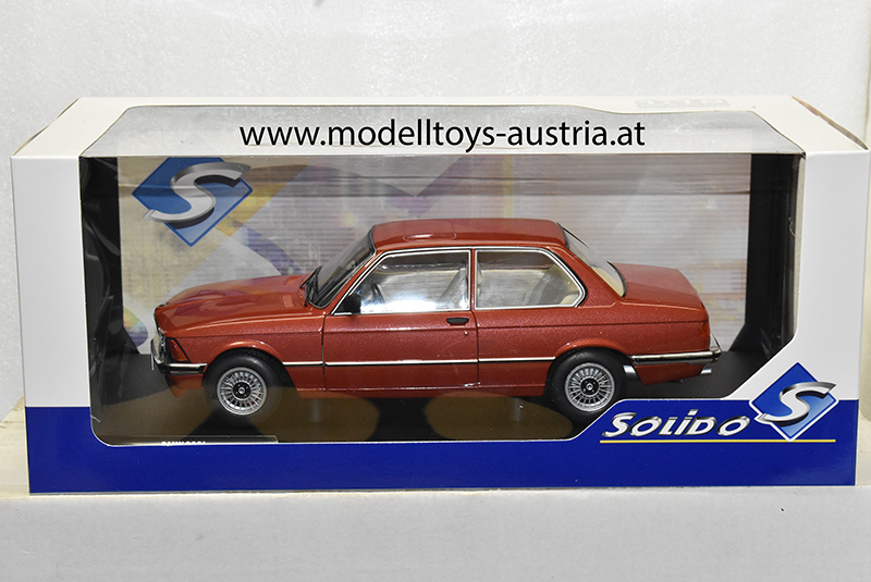 BMW E21 Limousine 323i 1980 braun metallik 1:18