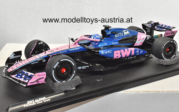 Alpine BWT A525 Renault 2025 Pierre GASLY Bahrain GP 1:18