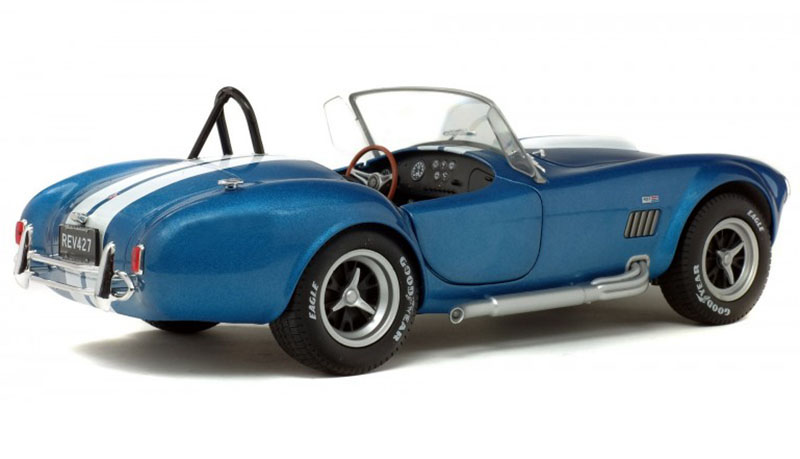 Shelby Cobra 427 1965 blau metallik 1:18
