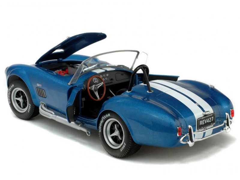 Shelby Cobra 427 1965 blau metallik 1:18
