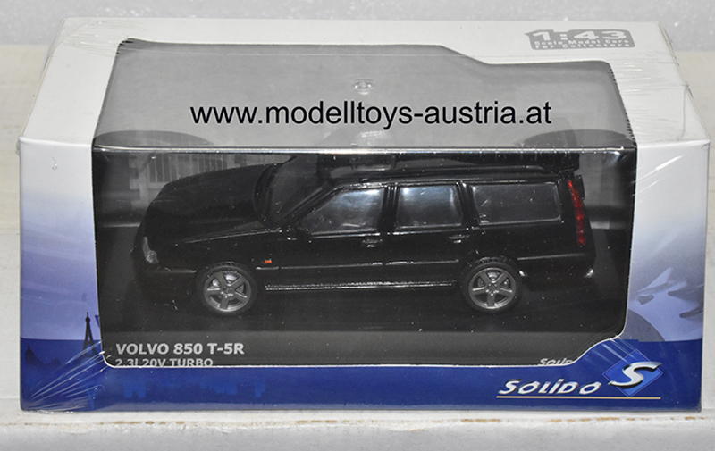 Volvo 850 Kombi Break T-5R 2.3L 20V Turbo 1994 schwarz 1:43